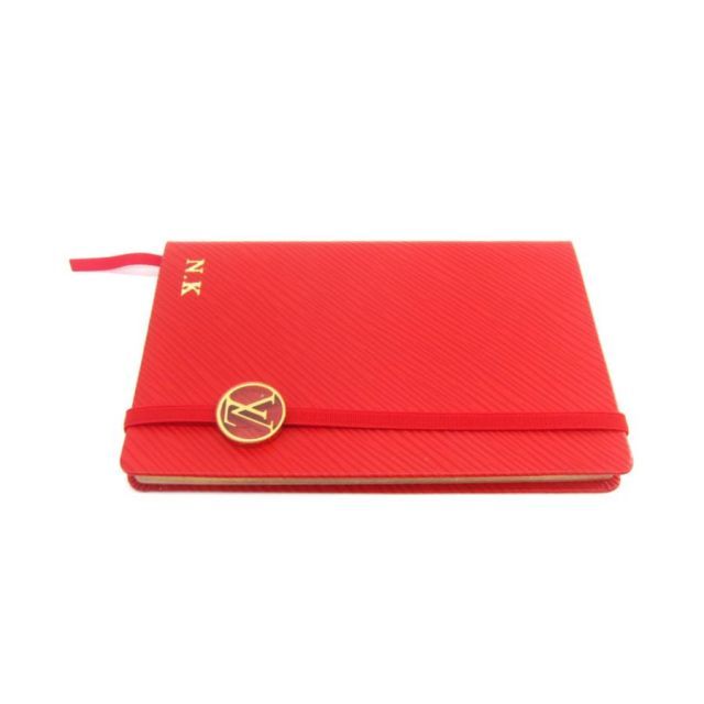 LOUIS VUITTON LV エピ カイエギュスターヴMM ノート ※ネーム