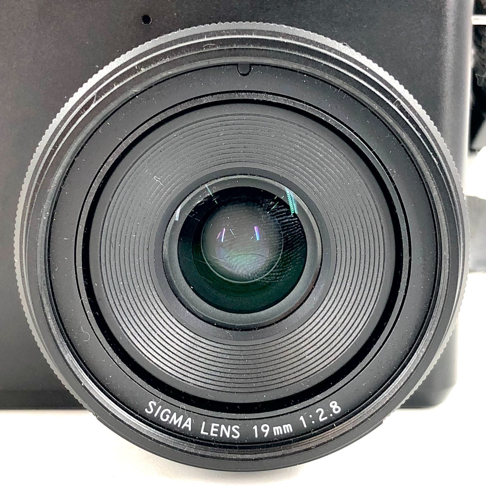 お試し SIGMA シグマ DP1 レンズ 19mm 1 2 8 コンパクトデジタルカメラ ブラック 多数 動作 済み PF-377 鍛造製