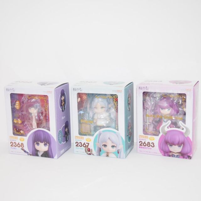 未開封】ねんどろいど 葬送のフリーレン フリーレン、フェルン、アウラ