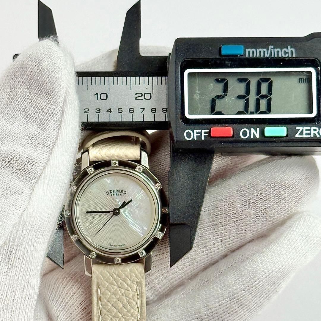 新品ベルト】736 エルメス クリッパーナクレ CL4.230 シェル 12P