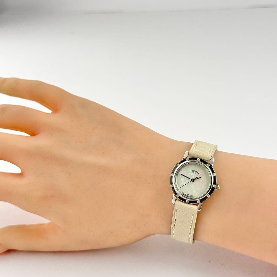 新品ベルト】736 エルメス クリッパーナクレ CL4.230 シェル 12P