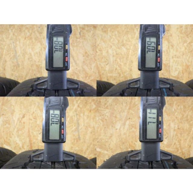 E 377 製造 約9部山 新車外し DUNLOP PT 20 195 80 R 15 4本