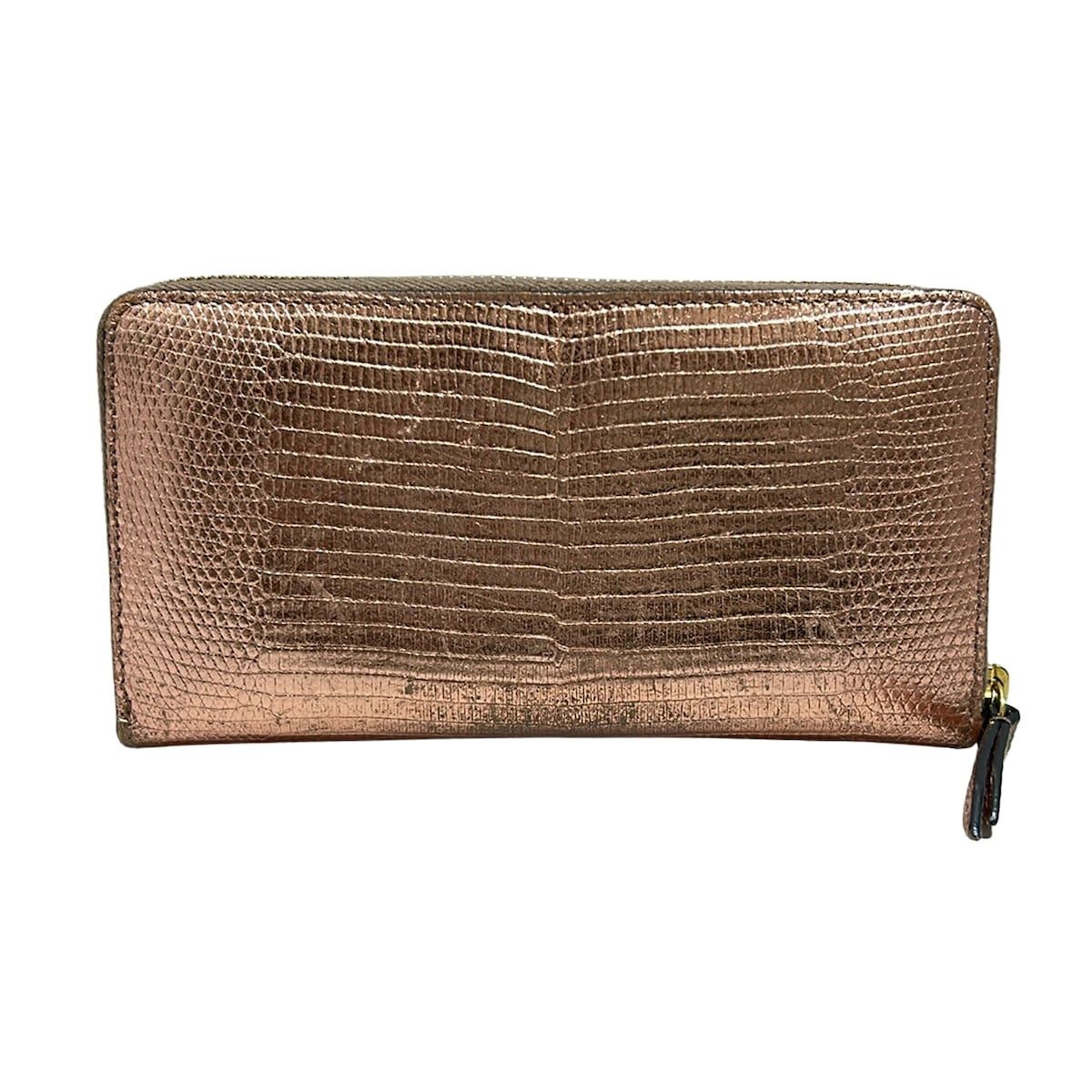 GUCCI(グッチ) 長財布 GGマーモント 456117 メタリックピンク ラウンド