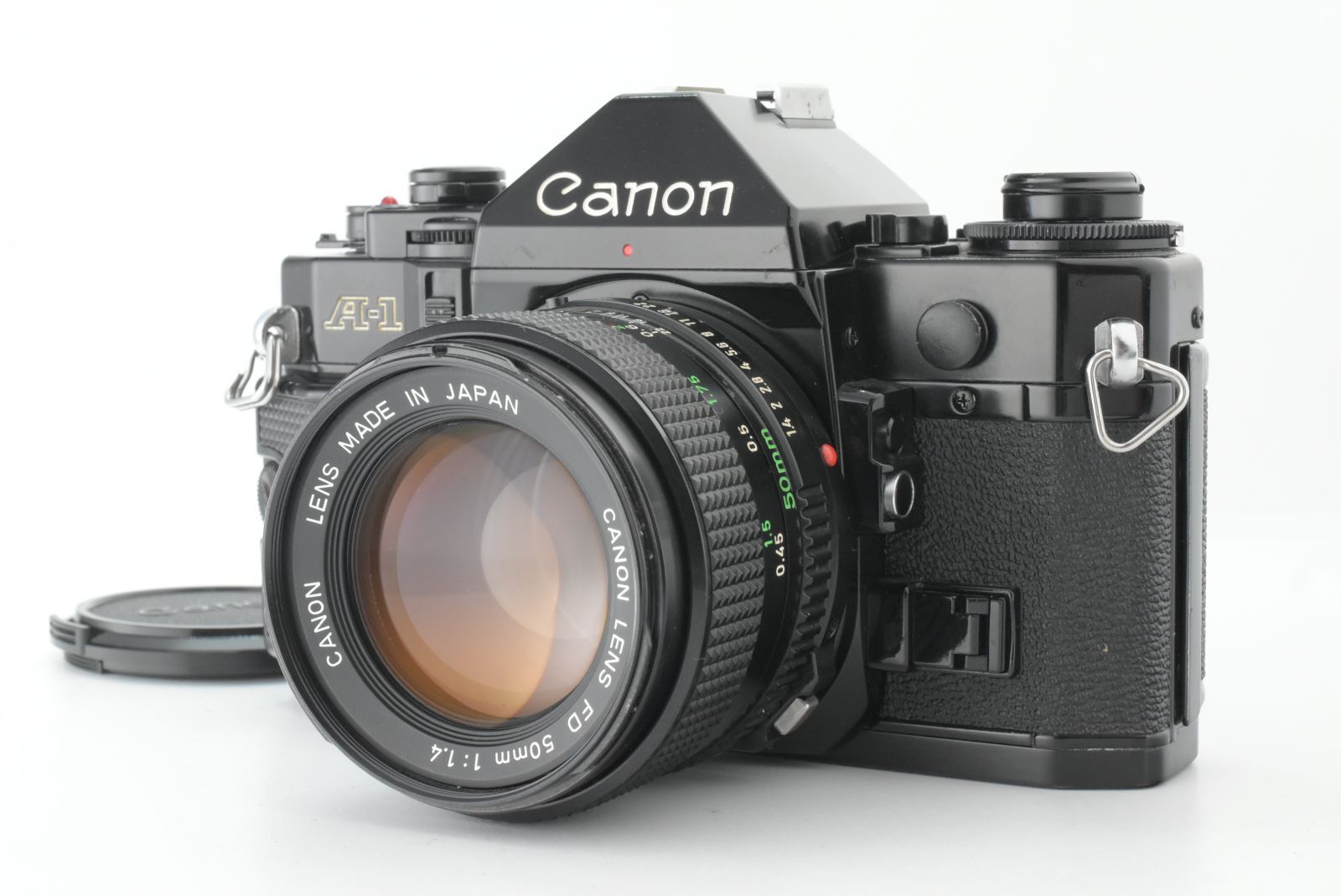Canon A-1 35mm Film camera New FD 50mm f 1.4 Lens キャノン フィルム一眼レフカメラ EF-TN-JP1641