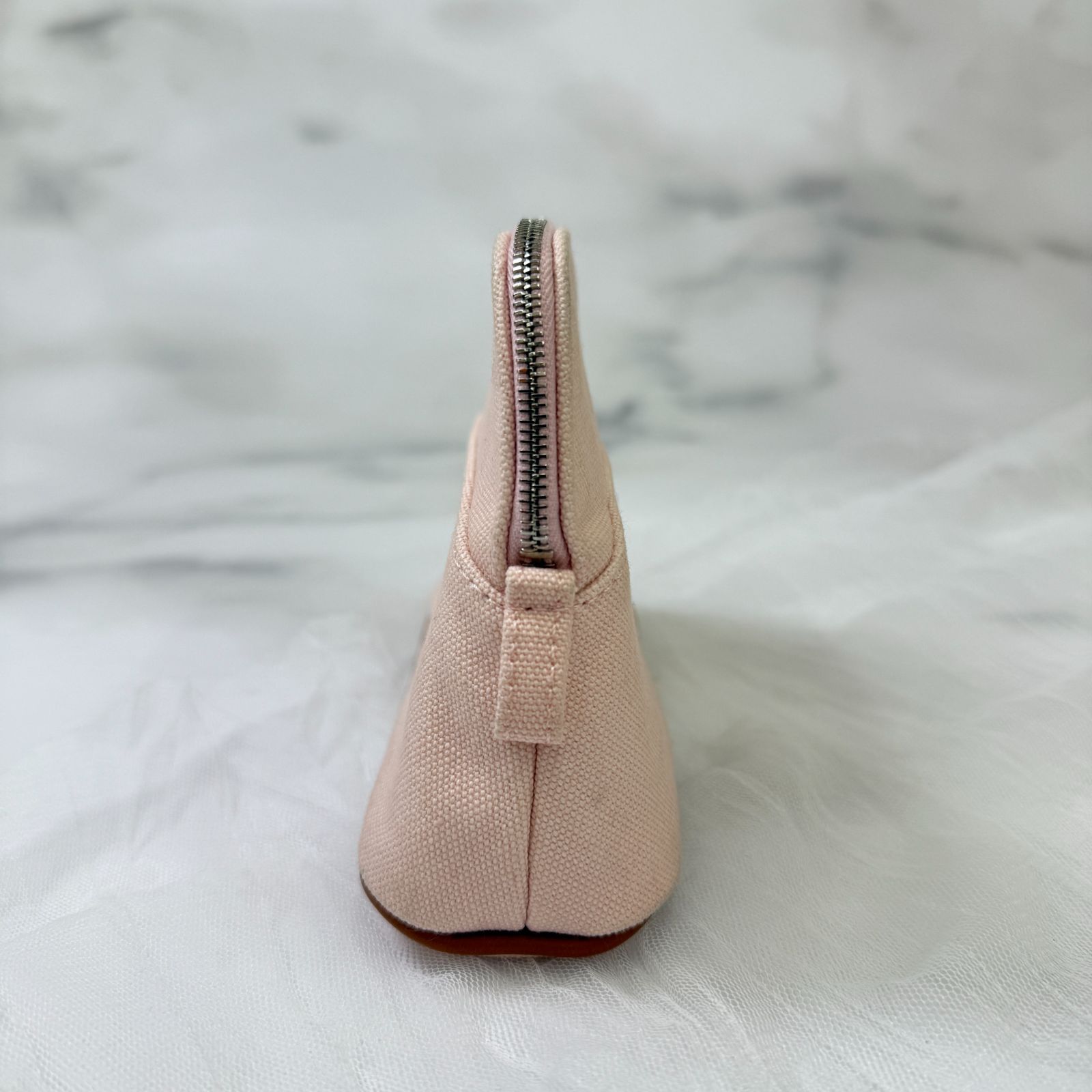 鑑定済み【 新品 】エルメス ポーチ 《 ボリード 》 ミニミニ コットン