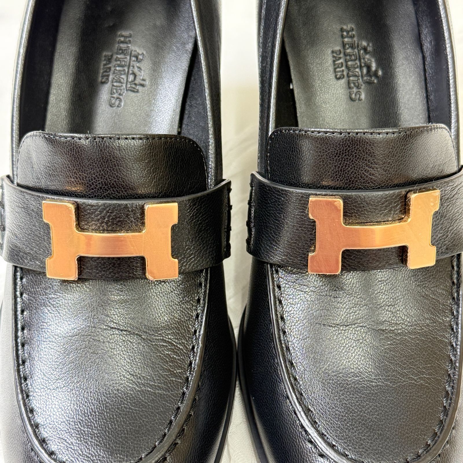 鑑定済み【 新品未使用 】エルメス 《 ドーフィン 》70 36 ( 日本