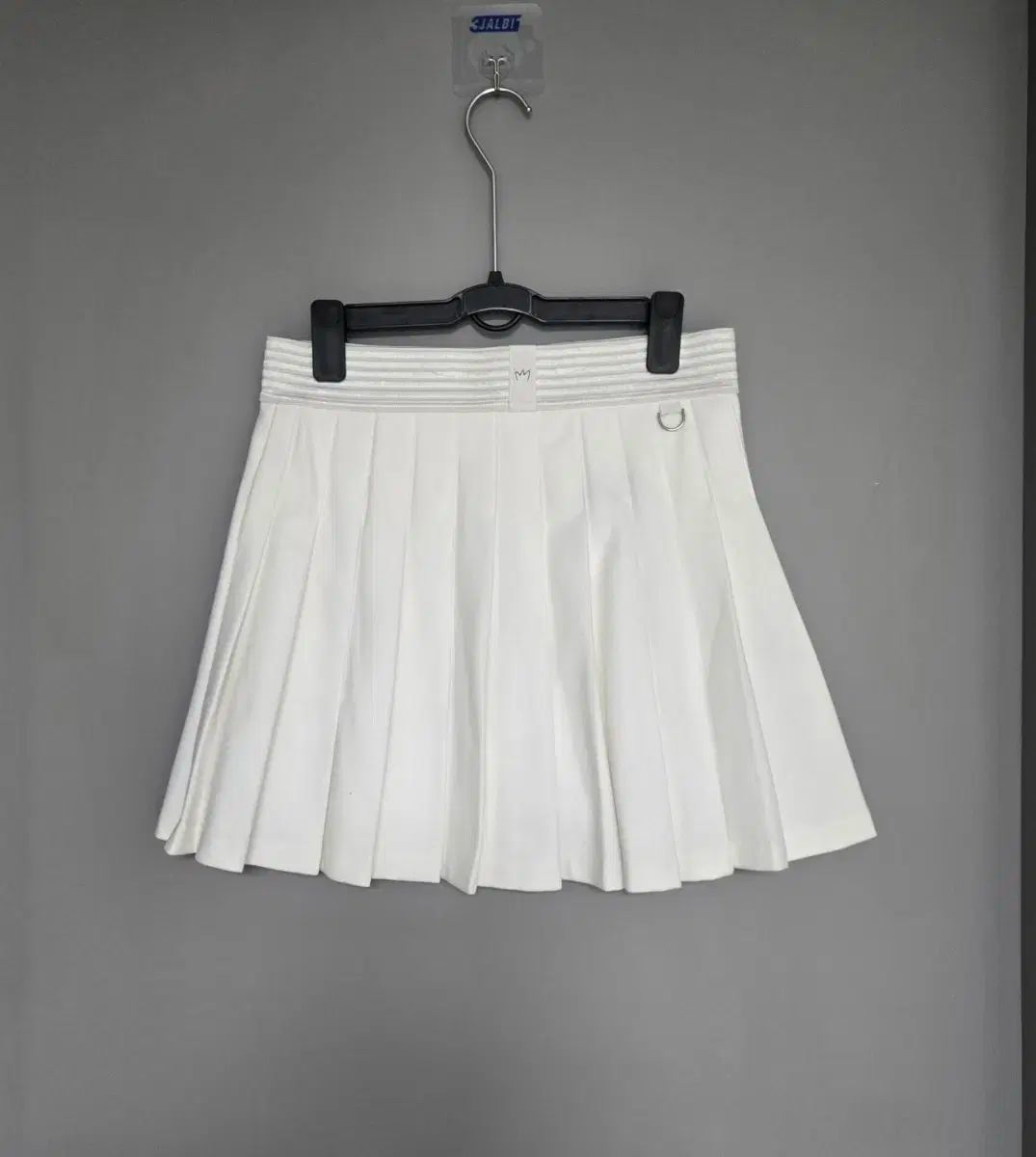 0032 エムピック 白 ゴルフプリーツ スカート