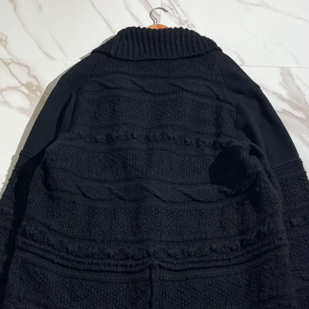 ケーブルニット切替 切り替え