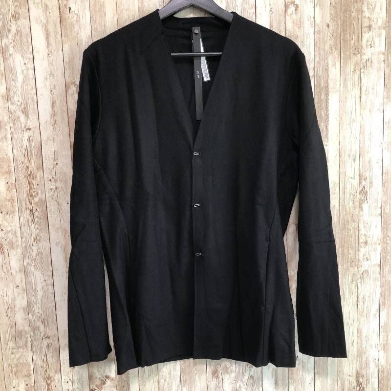 コ WJK ダヴルジェイケイ 6874 wn04e 2-ply hook cardigan ツープライ フックカーディガン black ブラック 黒 S M L XL