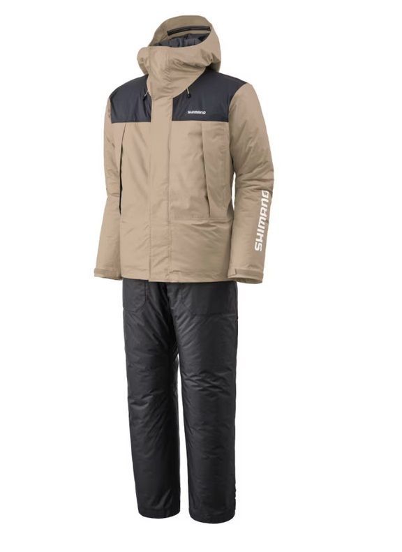 シマノ ベーシックハイロフトレインスーツ 01 RB-077Y ベージュ M L XL 2XL