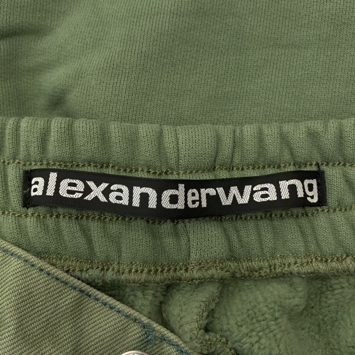 ALEXANDER WANG / アレキサンダーワン | デニム切替 スウェット パンツ