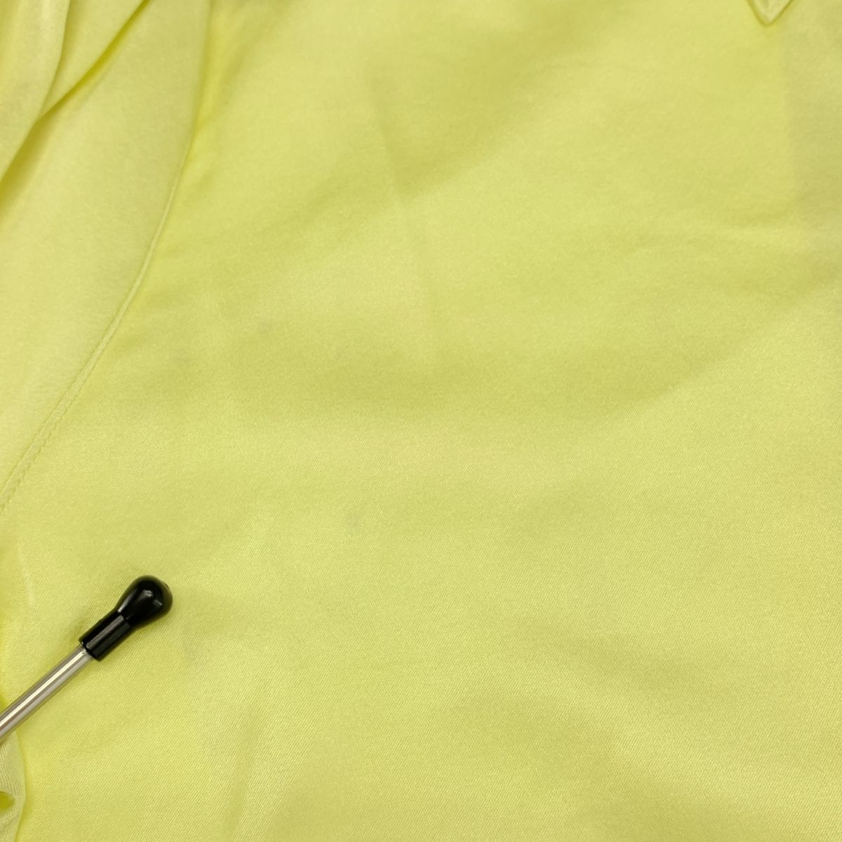 BLAMINK / ブラミンク | シルク ストレッチ フライフロントシャツ | 38