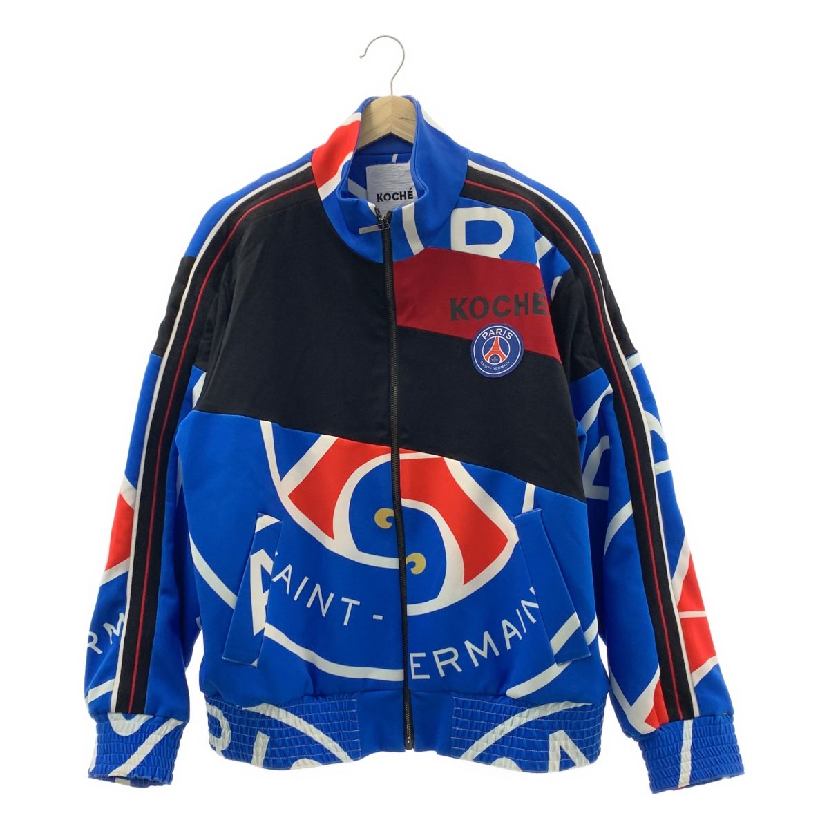 KOCHE コシェ × Paris Saint-Germain パリサンジェルマン パッチワークトラックジャケット S ブルー系 メンズ