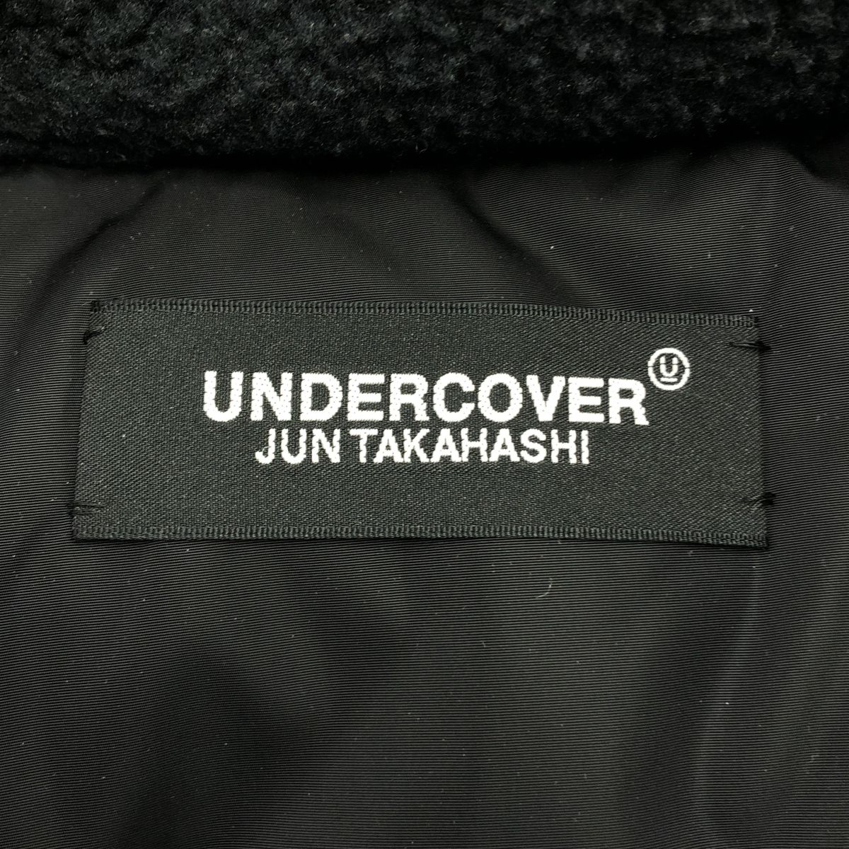 UNDER COVER  / アンダーカバー | フリース切替 ダウンベスト | 3 | ブラック | メンズ メンズ UNDER COVER / アンダーカバー | フリース切替 ダウンベスト