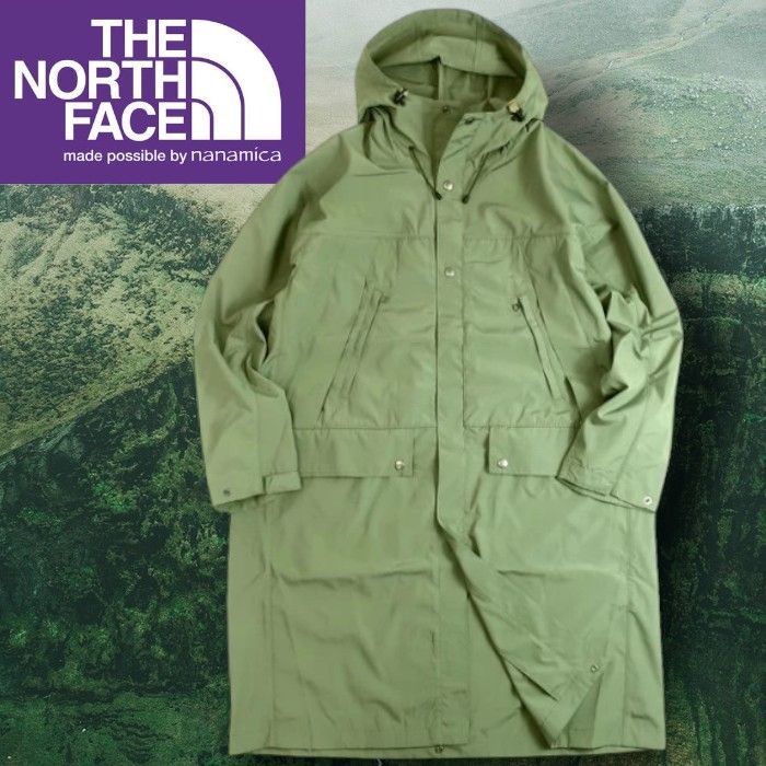THE NORTH FACE PURPLE LABEL nanamica ザ ノースフェイス パープルレーベル ナナミカ Mountain Wind Coat マウンテン ウィンド コート NP2354N 定価4.9万 セージグリー 163 40219k06