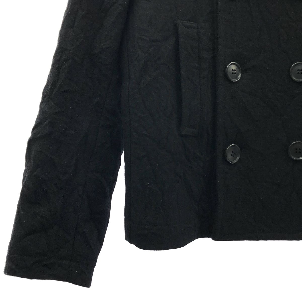 tricot COMME des GARCONS黒 ダブルブレスト Pコート M【楽天市場