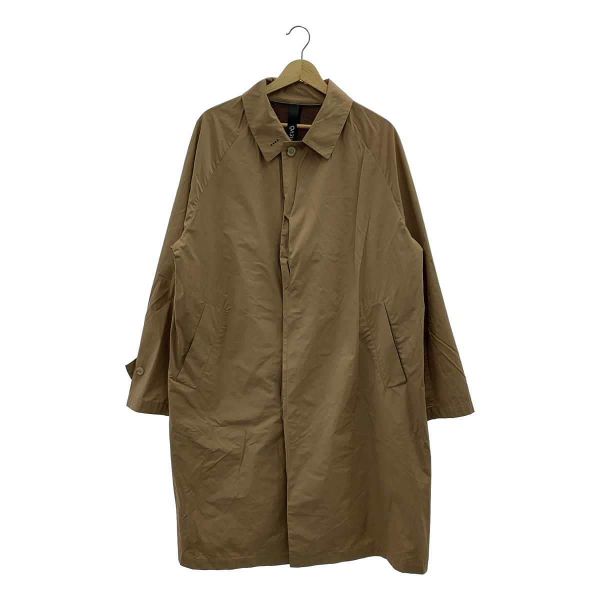 hevo イーヴォ CAVALLINO ポリエステル コットン ステン コート 50 ベージュ メンズ