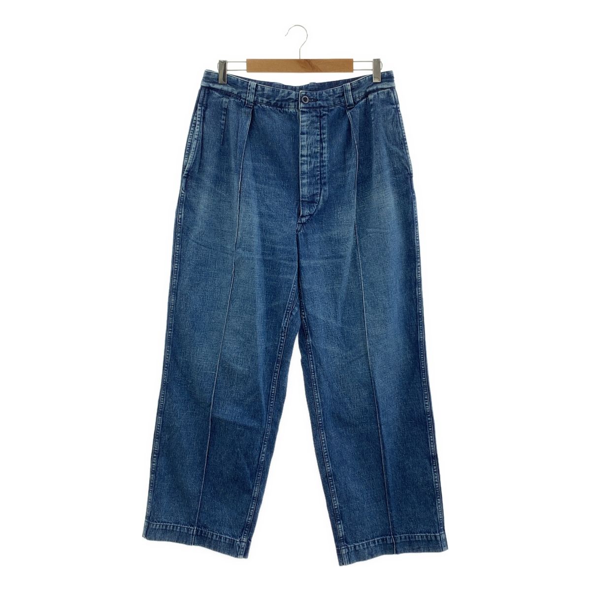 超激得，2026 ULTERIOR / アルテリア | NEPPED OLD DENIM 52 TROUSERS 
