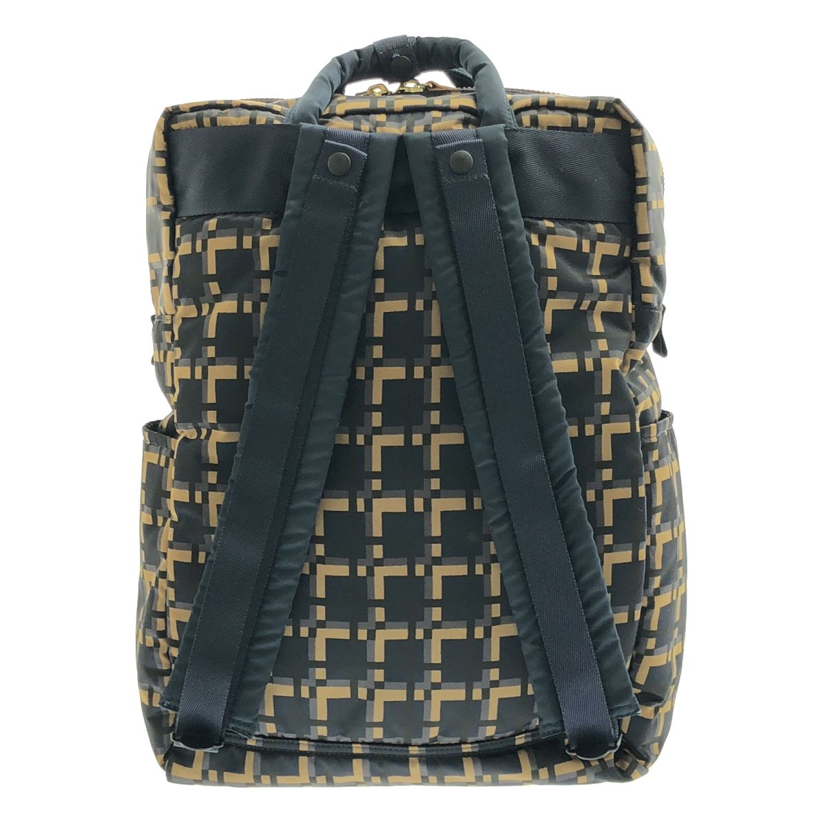 【美品】 MARNI / マルニ | × PORTER / ポーター 2Way コンバーチブル リュック ナイロン バックパック | ネイビー / ベージュ | メンズ