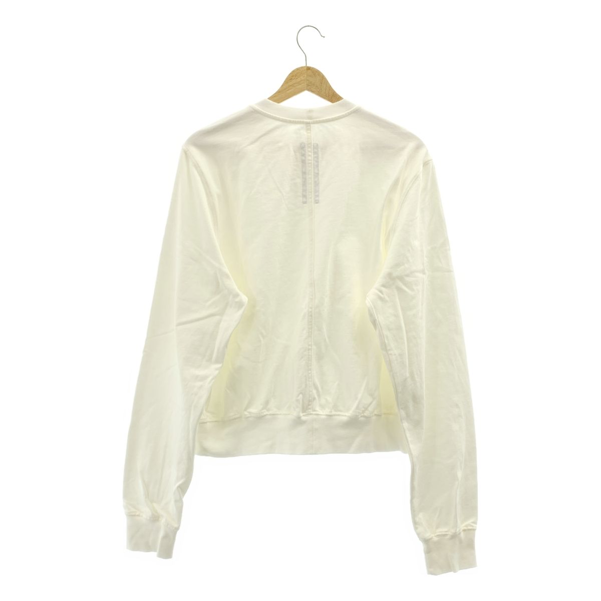 Rick Owens / リックオウエンス | 2024SS | Cropped Crewneck Sweat クロップド クルーネック スウェット カットソー | XL | ホワイト | メンズ Rick Owens / リックオウエンス | 2024SS | Cropped Crewneck Sweat