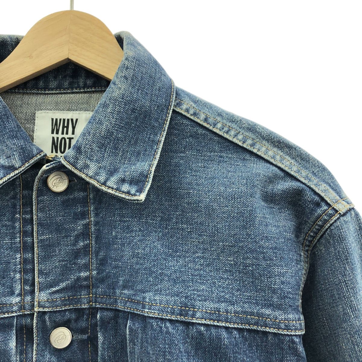 美品】chaos WHY NOT NOW ホッパーGジャン デニム Chaos - ◇WHY NOT NOW◇