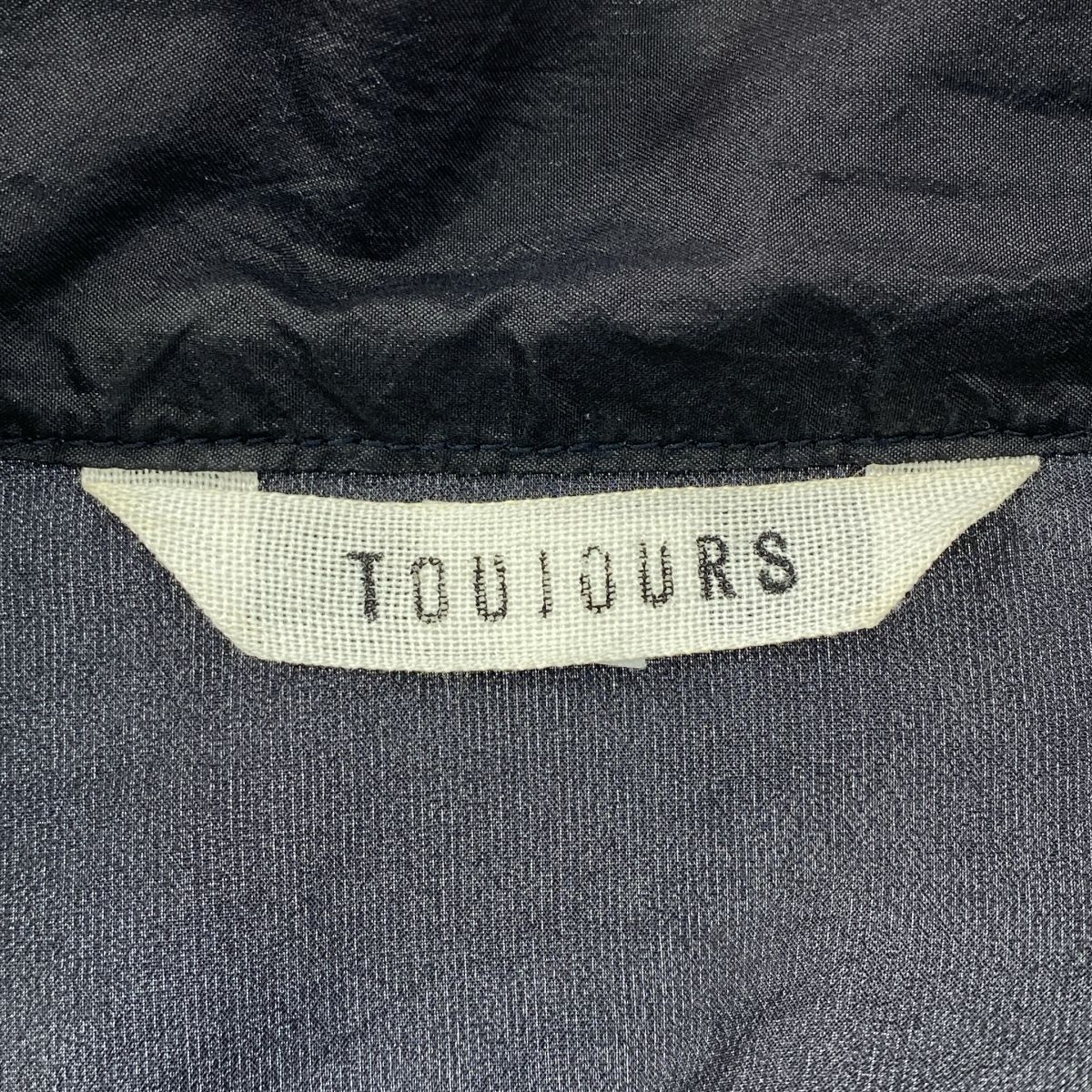 TOUJOURS / トゥジュー | シルク カシュクール ブラウス | F 