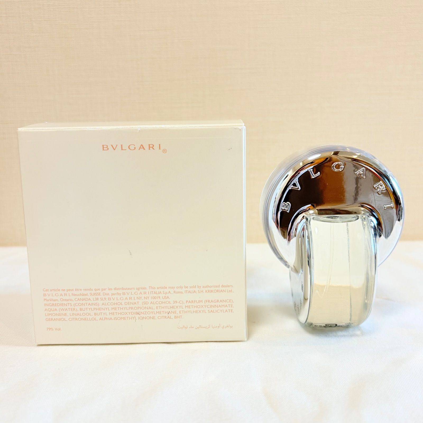 BVLGARI OMNIA crystalline eau de toilette ブルガリ オムニア クリスタリン オードトワレ 香水 65 ml