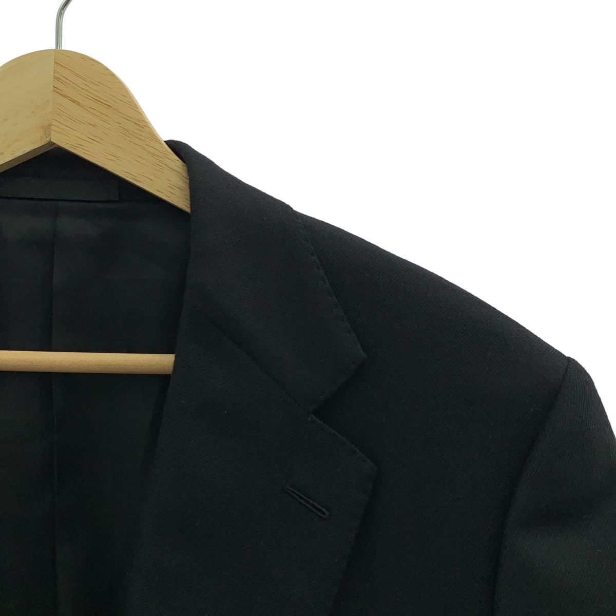 CARUSO カルーゾ norma ノルマ カシミヤ 2B テーラードジャケット 52 ブラック メンズ