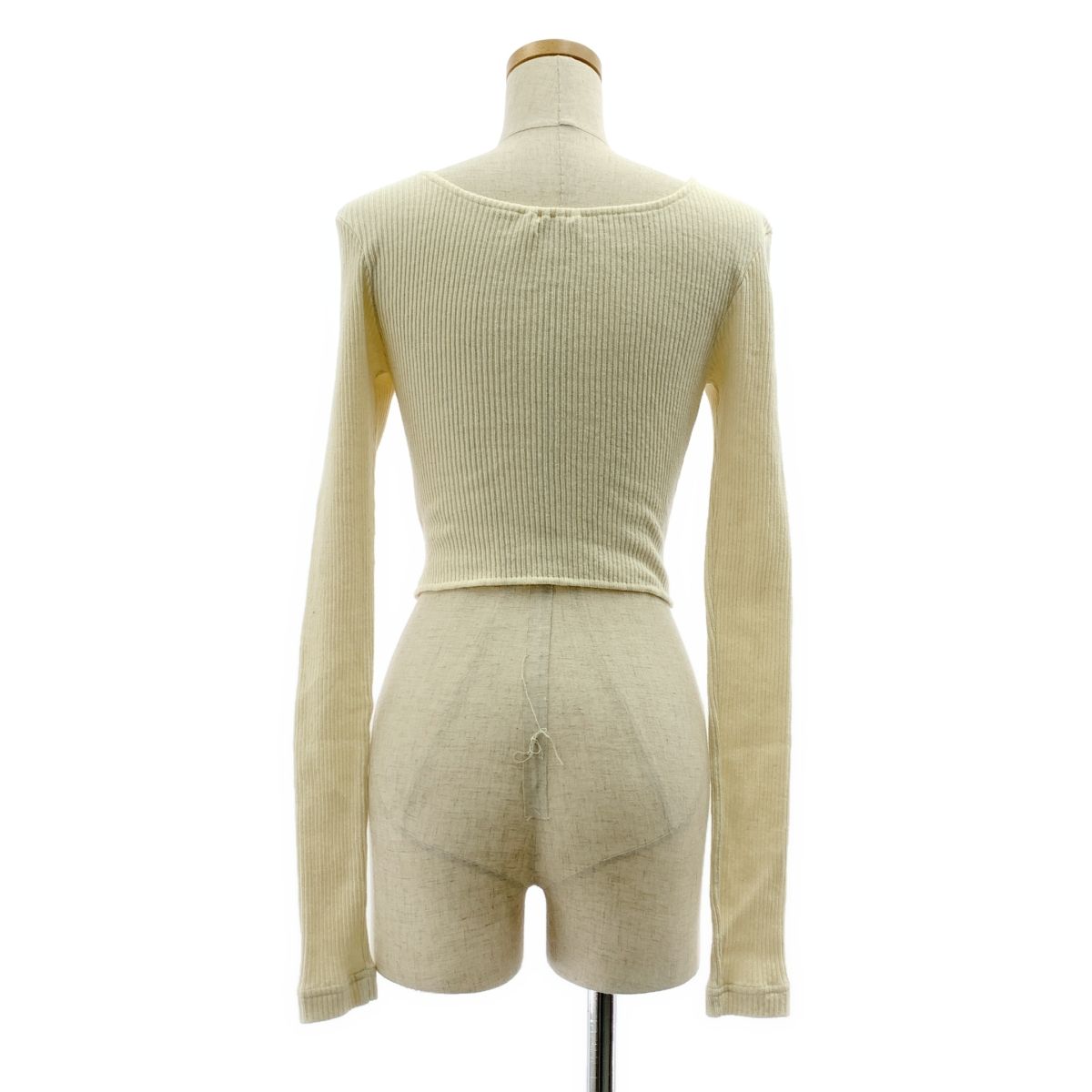 FUMIKA UCHIDA / フミカウチダ | VINTAGE RIBBED CORSET TOP LONG 