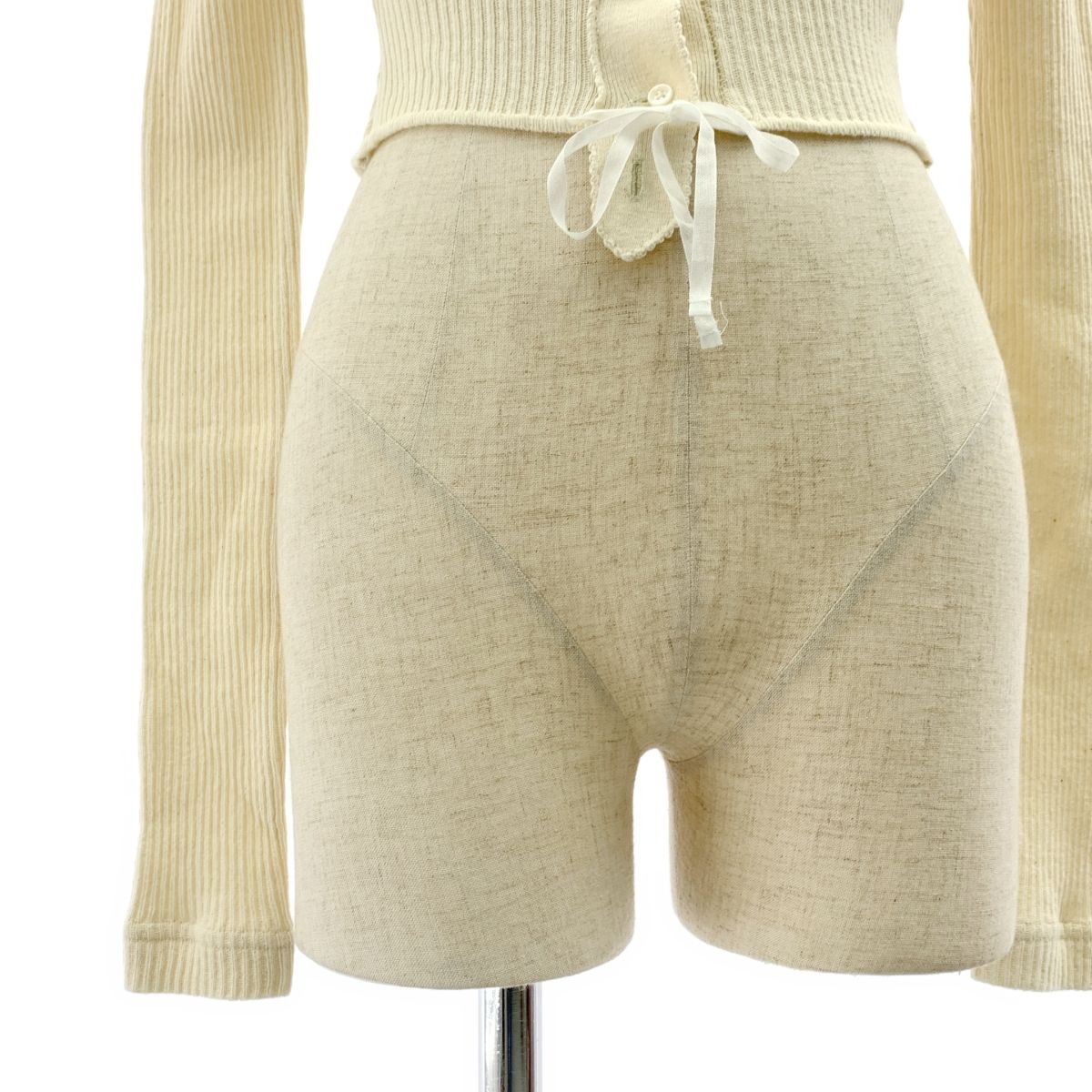 FUMIKA UCHIDA / フミカウチダ | VINTAGE RIBBED CORSET TOP LONG