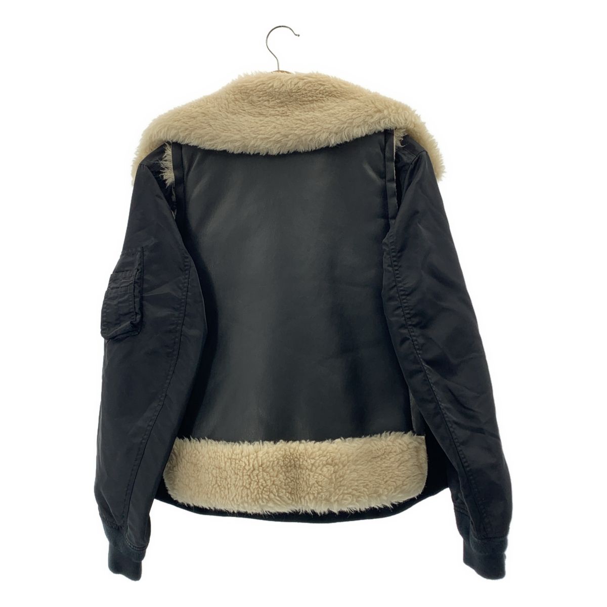 sacai / サカイ | Faux Shearling × Nylon Twill Blouson ナイロン