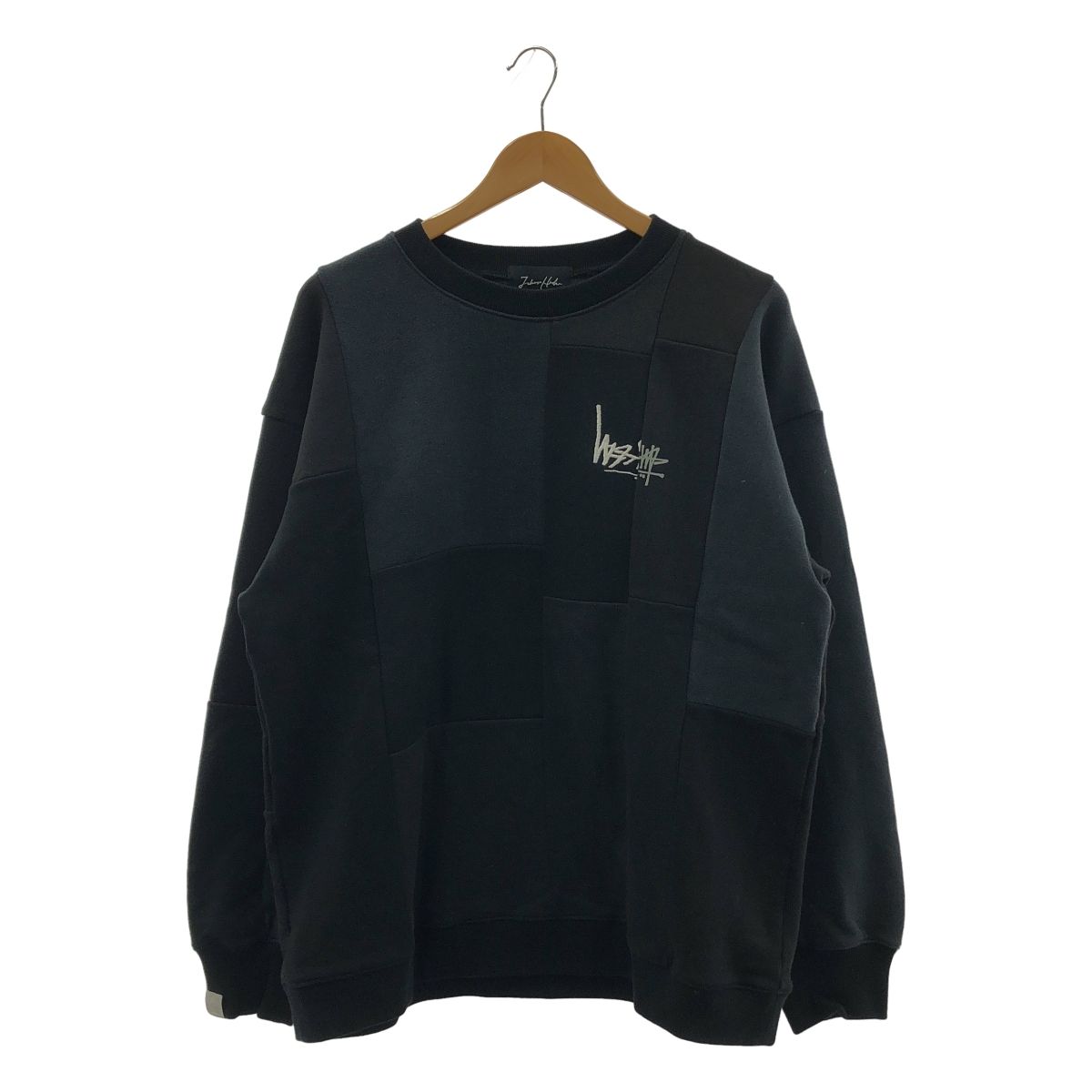 Takaya Hioki タカヤヒオキ OLD STUSSY REMAKE TRAINER リメイク スウェット トレーナー L ブラック メンズ