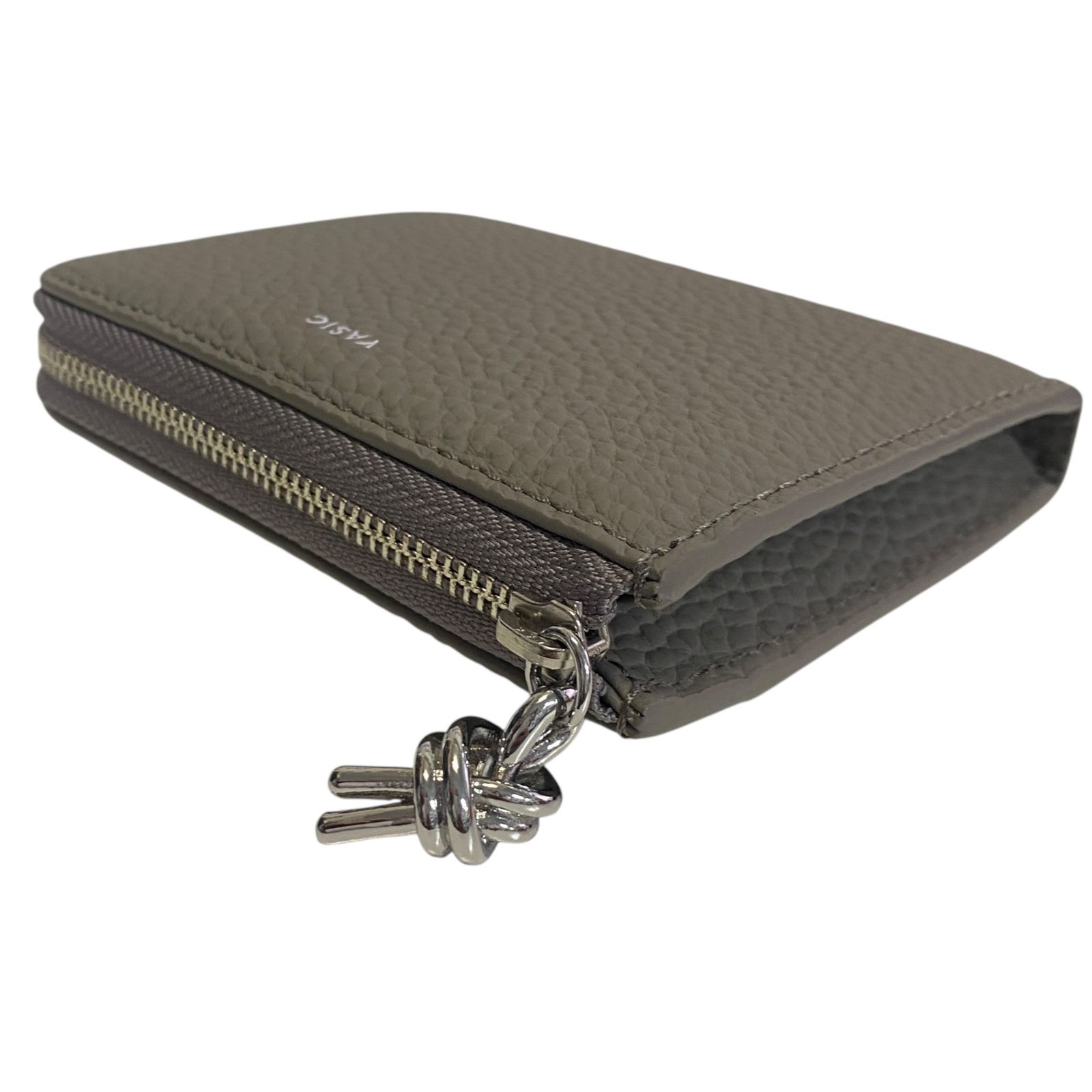  VASIC ヴァジック ラウンドマルチポケット 財布 VC-3521-331-IIA グレー 箱有 その他 折り財布