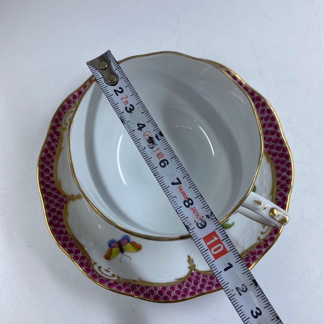 ロスチャイルド バードピンクカップ-ソーサー