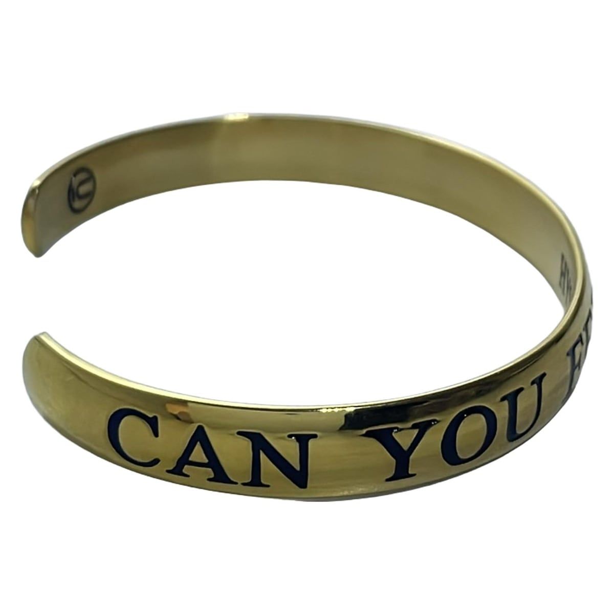 UNDER COVER × HYSTERIC GLAMOUR ゴールドバングル UNDER COVER(アンダーカバー) バングル美品 ゴールド×黒 ×HYSTERIC