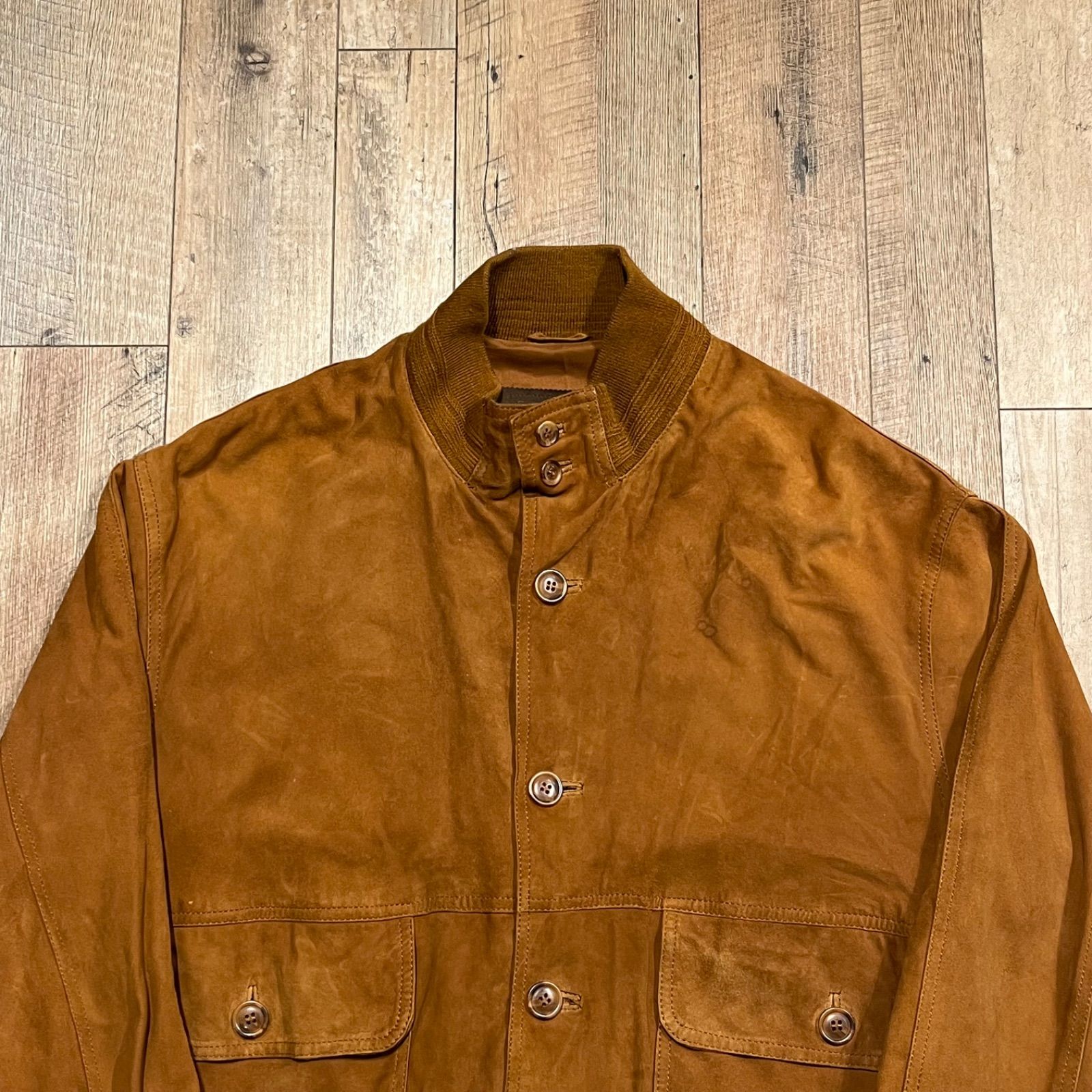 スウェード ジャケット ブラウン Suede Jacket Brown