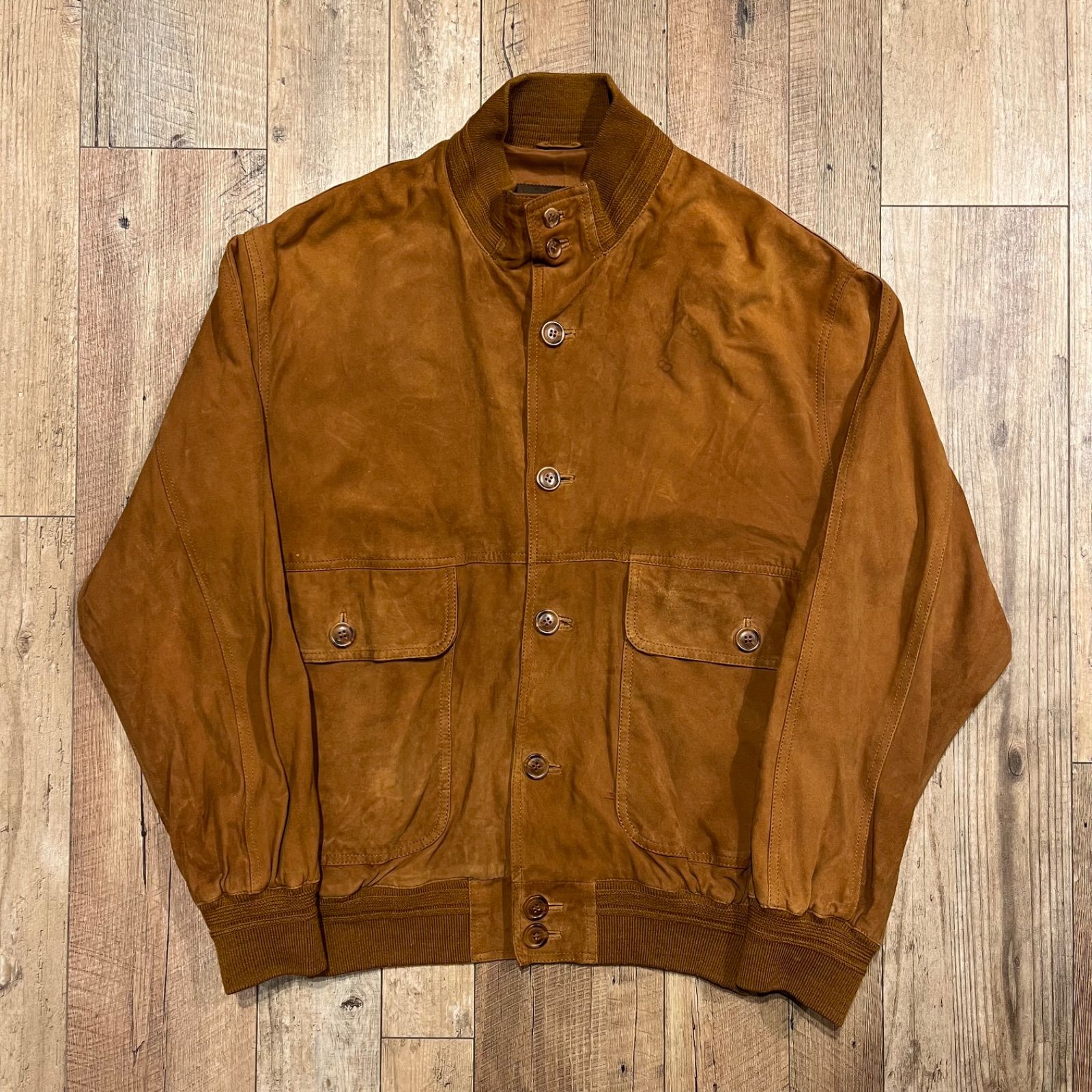 スウェード ジャケット ブラウン Suede Jacket Brown