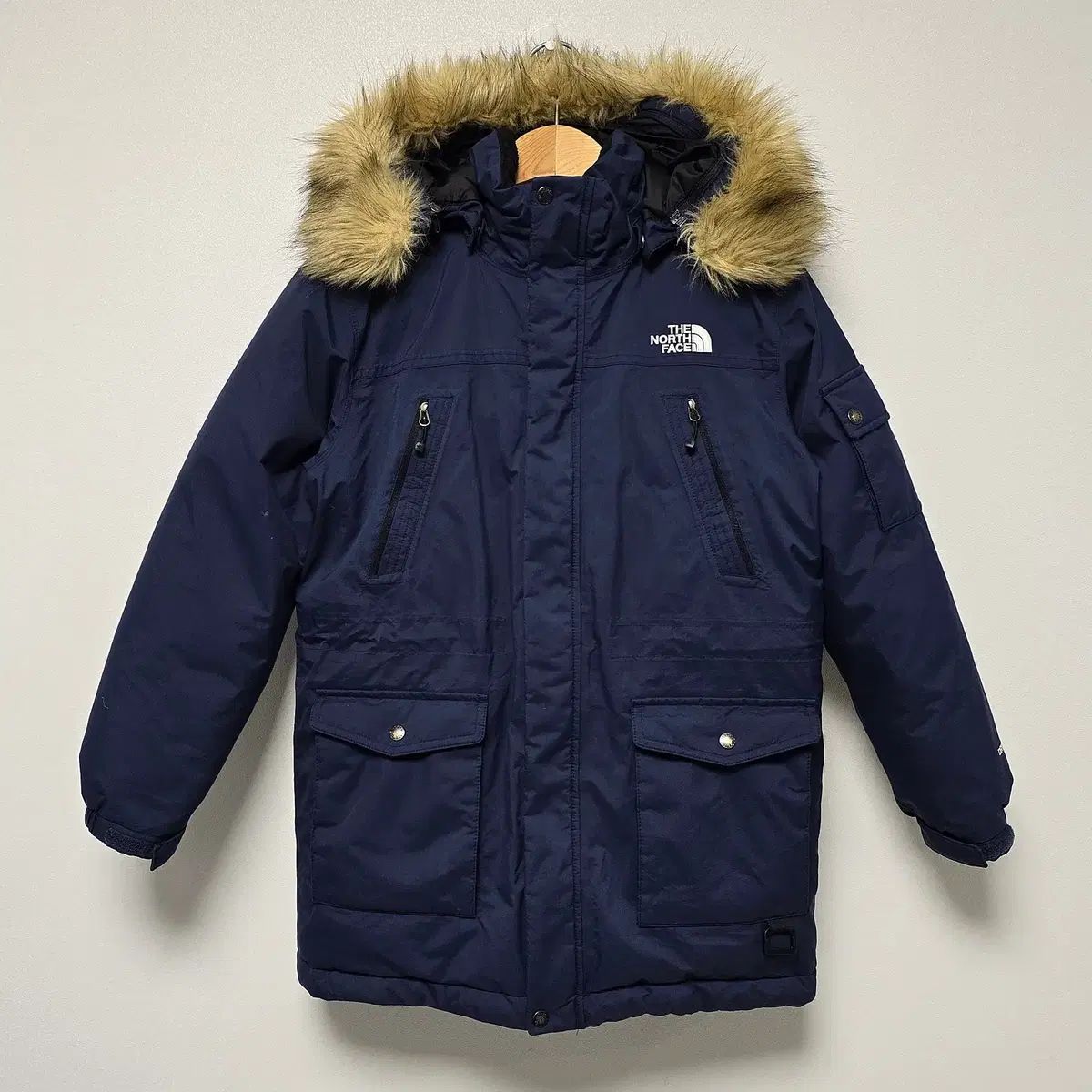 アウター キッズ 140 THE NORTH FACE ザノースフェイス ダウン ネイビー