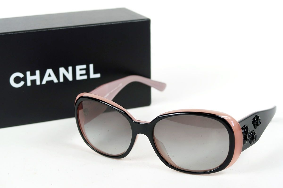 CHANEL シャネル カメリア サングラス 5113-A C.851 11 56 16 130 TA75