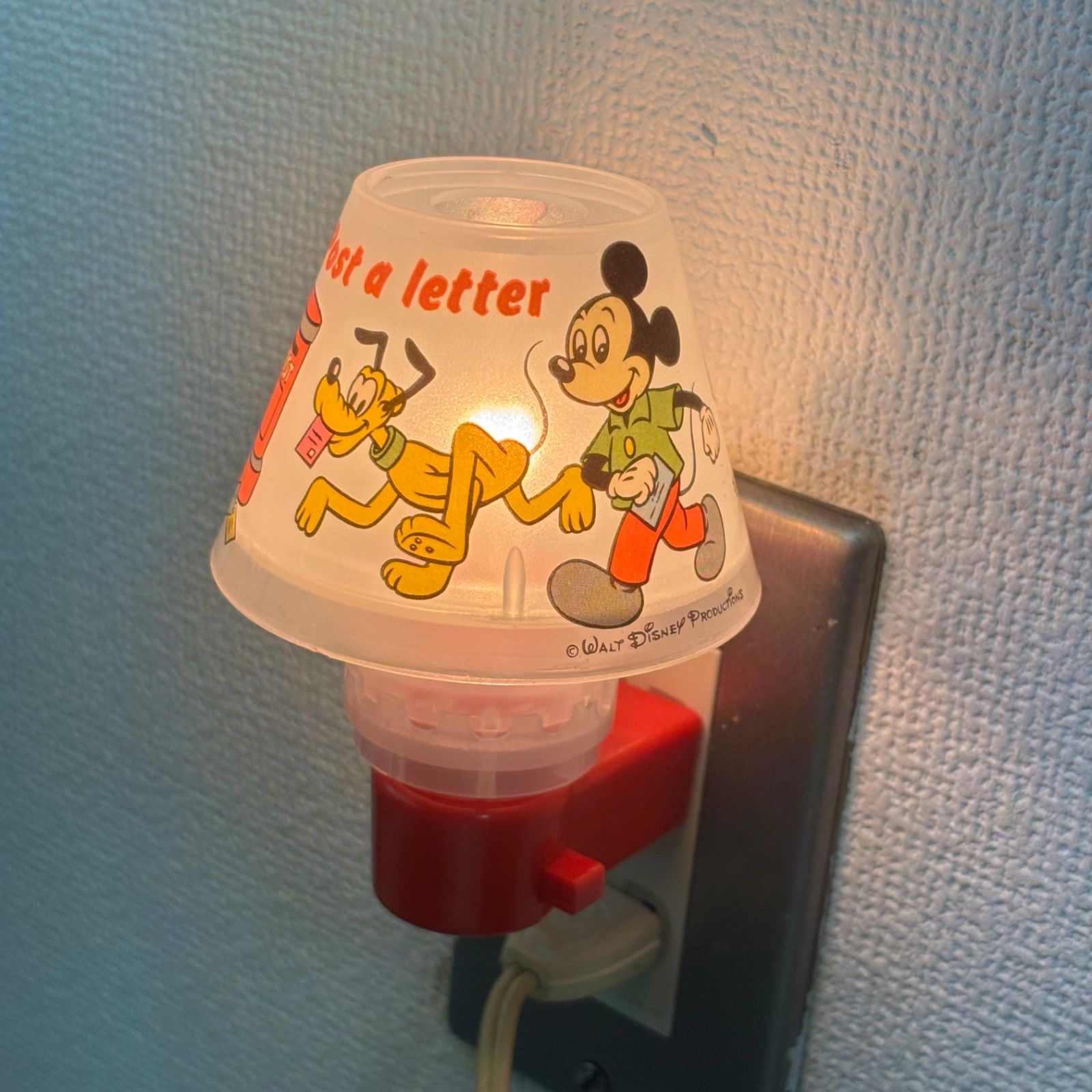 激レア✨箱付き】レトロ ディズニー ナイトライト/フットライト