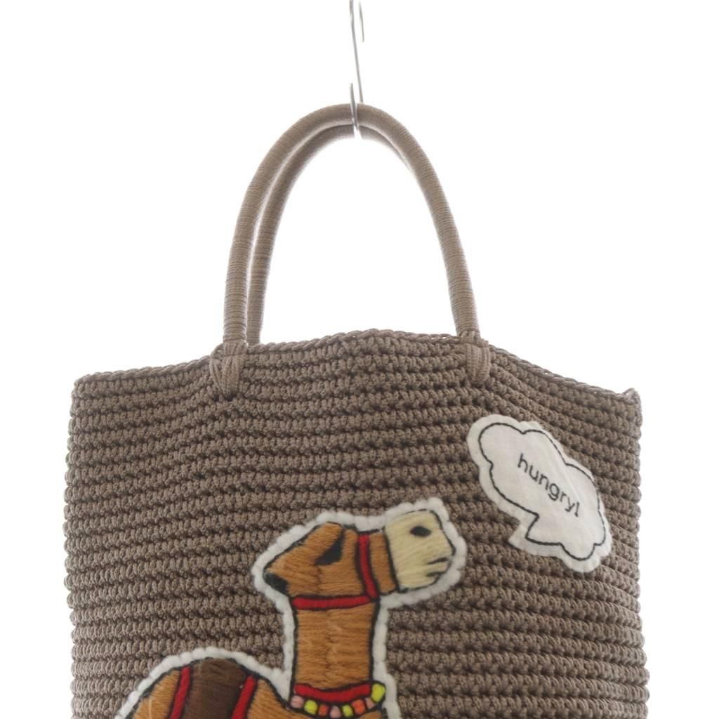 ラドロー LUDLOW アニマルコードバッグ ラクダ ハンドバッグ 茶色