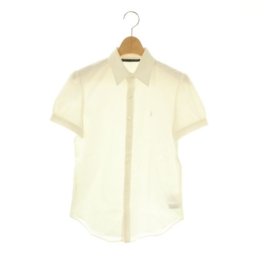 POLO RALPH LAUREN ラルフローレン　パフスリーブシャツ　XS ラルフローレン RALPH LAUREN シェイプパフスリーブシャツ