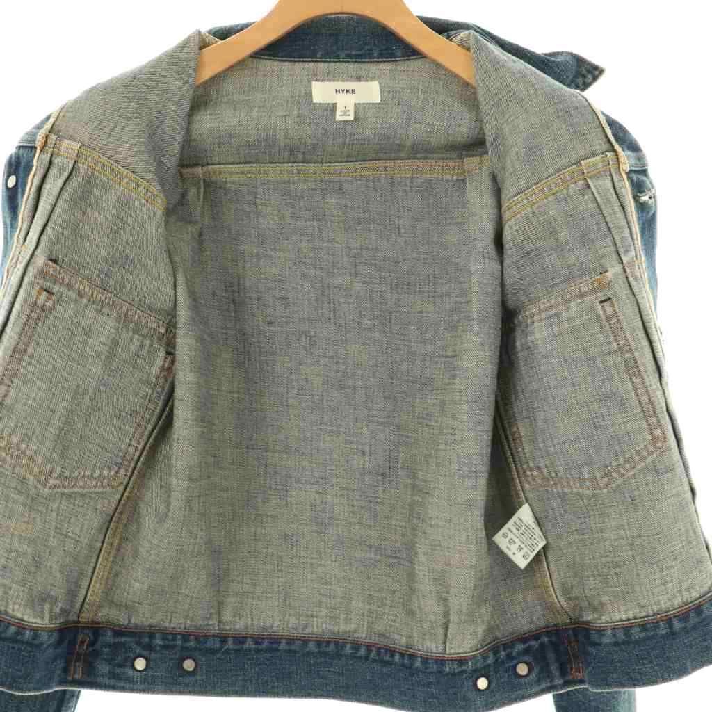 【タグ付き未使用】HYKEハイク デニムジャケットGジャン TYPE2 サイズ1 HYKE denim jacket type2 / Style | st company online store