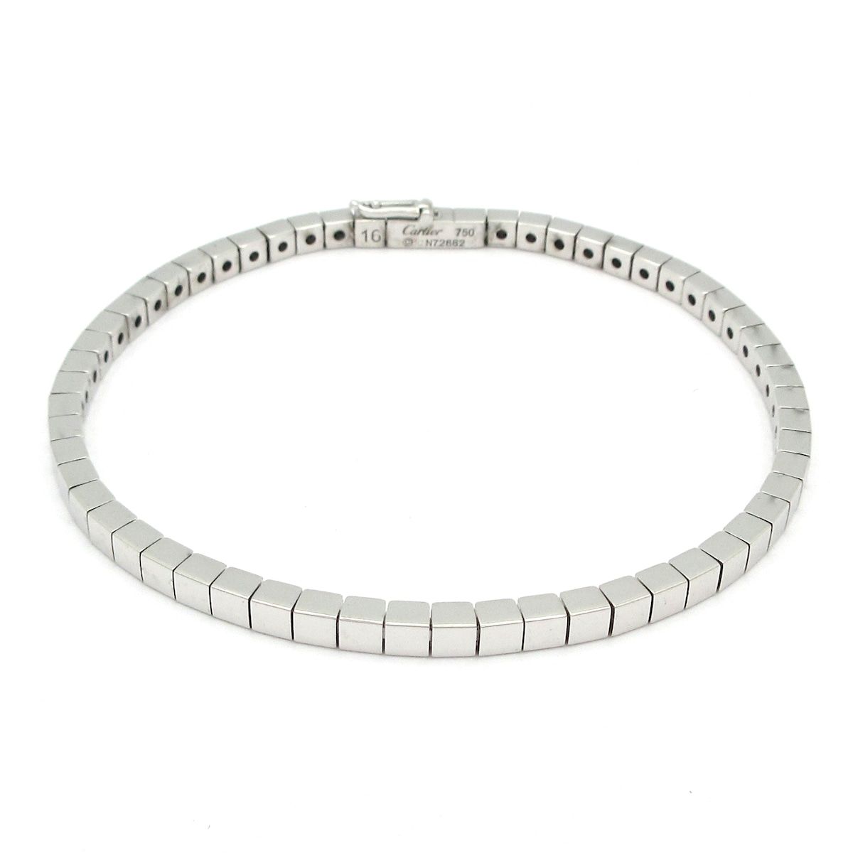 Cartier カルティエ ブレスレット ラニエール K18WG サイズ 16