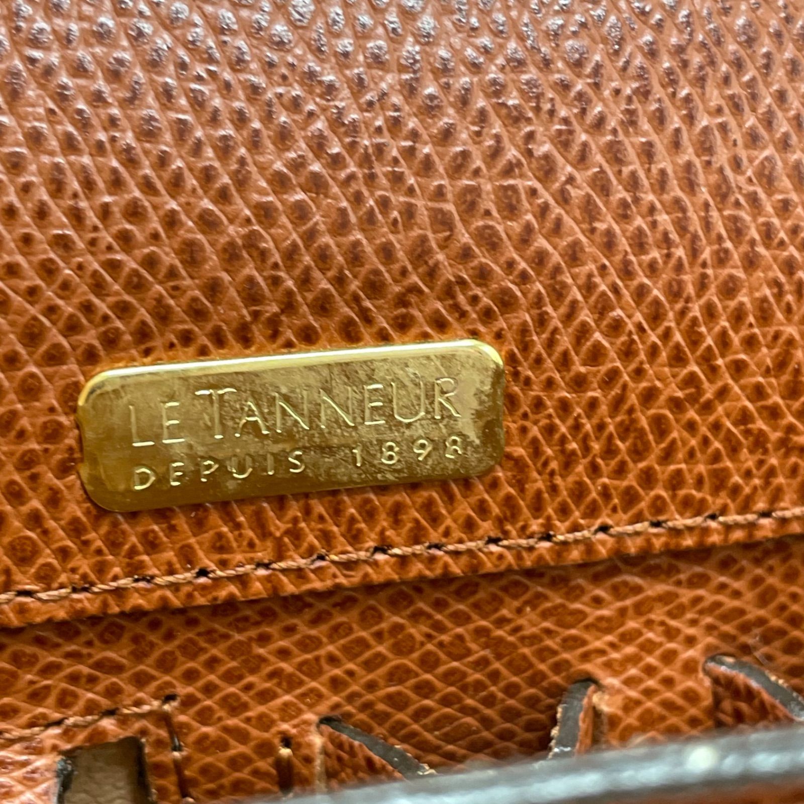 BN5896○LE TANNEUR ルタヌア ビジネスバッグ ブリーフバッグ レザー