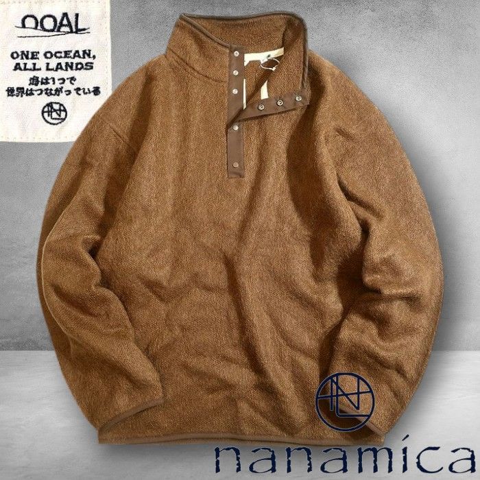 nanamica ナナミカ Pullover Mohair Sweater ウール モヘヤ プル