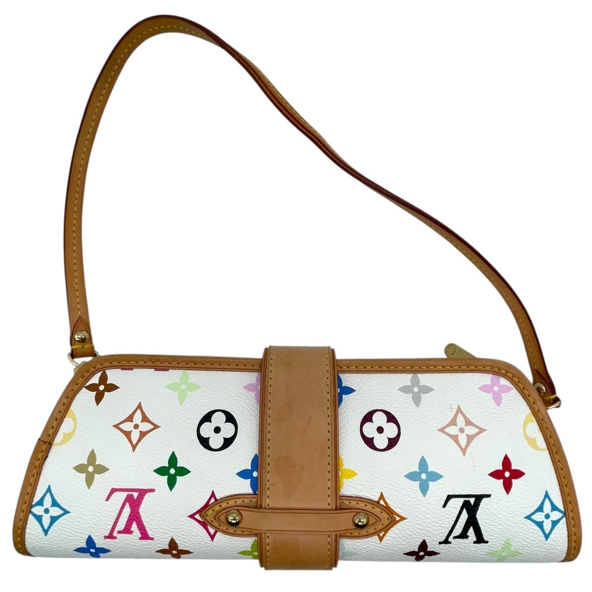 LOUIS VUITTON ルイ ヴィトン シャーリー ハンドバッグ モノグラム マルチ ブロン M40049 25021431 RK