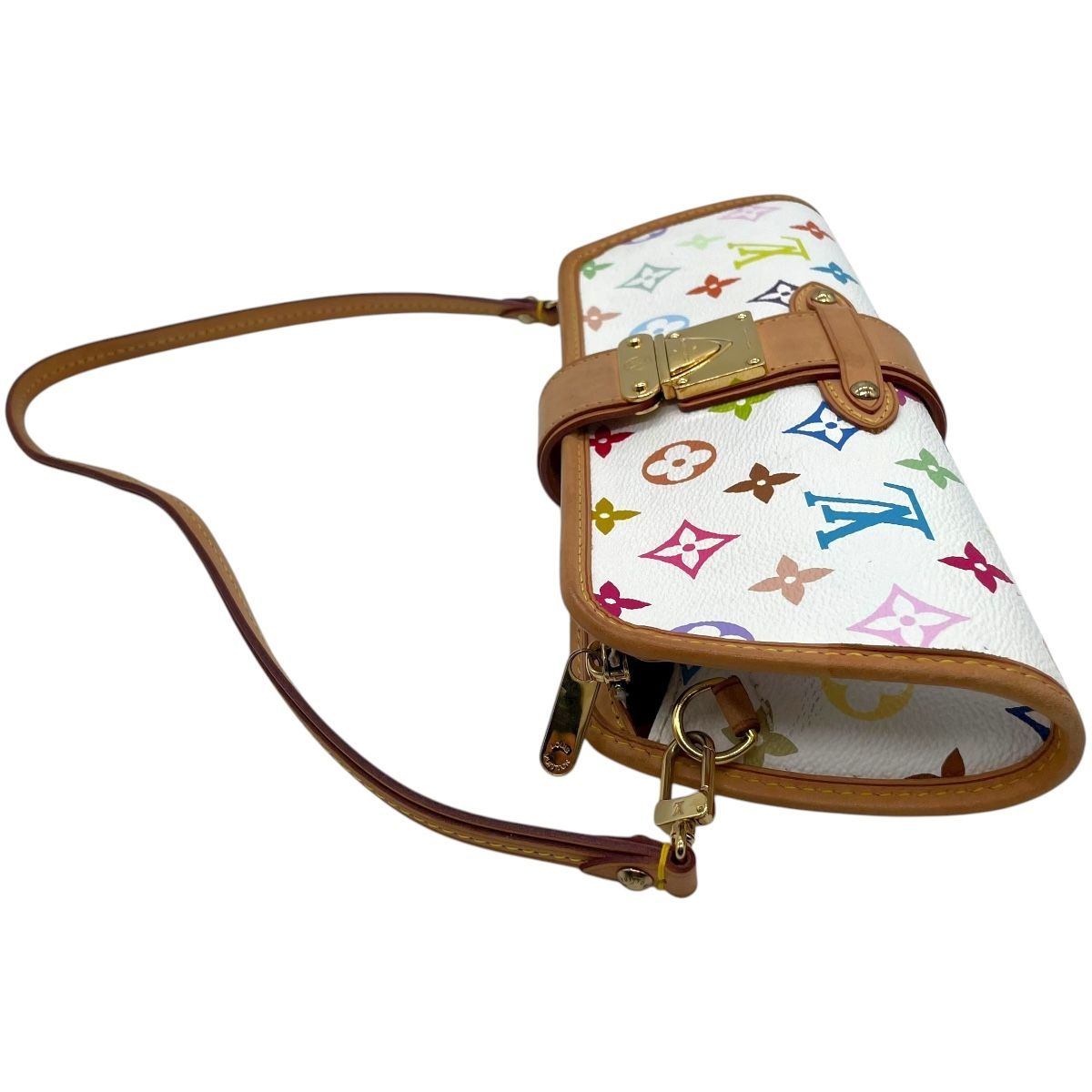  LOUIS VUITTON ルイ ヴィトン シャーリー ハンドバッグ モノグラム マルチ ブロン M 40049 RK クラッチバッグ バッグ