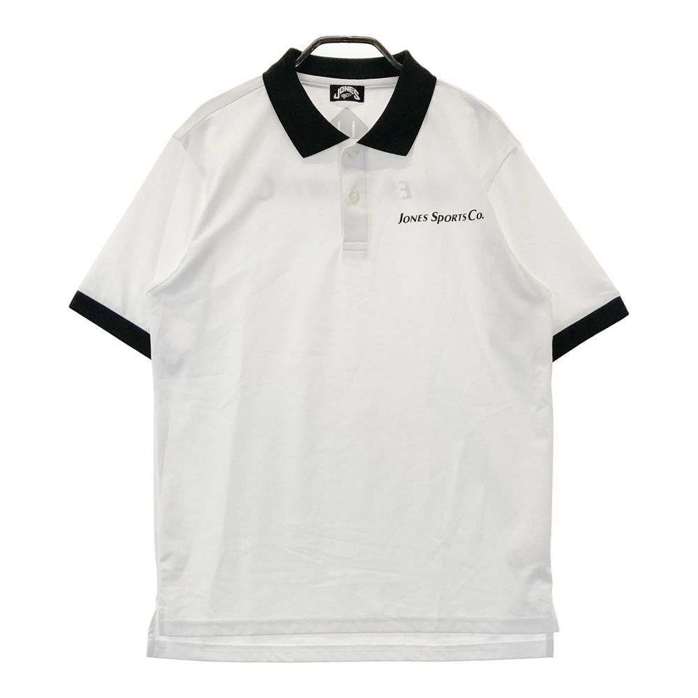 サイズ M BEAMS GOLF ビームスゴルフ モデル ×JONES 半袖ポロシャツ ホワイト系 240101499046 ゴルフウェア メンズ ストスト