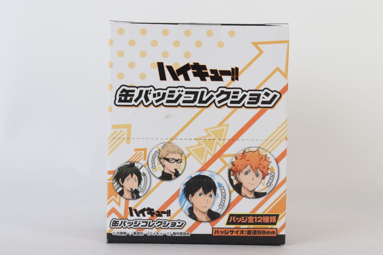 ハイキュー!! 缶バッジコレクション 全12種類 【再販】【BOX】 R2511